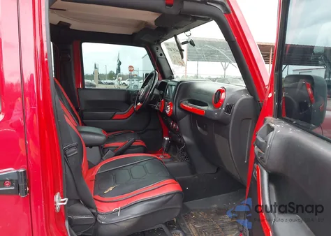 2012 Jeep Wrangler Unlimited Sport from USA, damaged, VIN 1C4BJWDG1CL129903